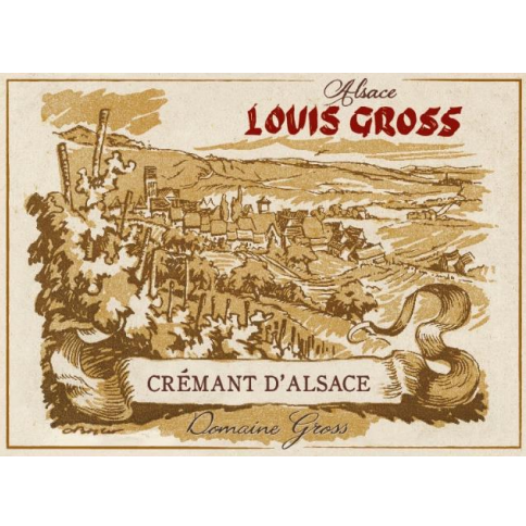 [FR-GROS000-WINE-18075] Domaine Gross - Crémant Louis - 2018